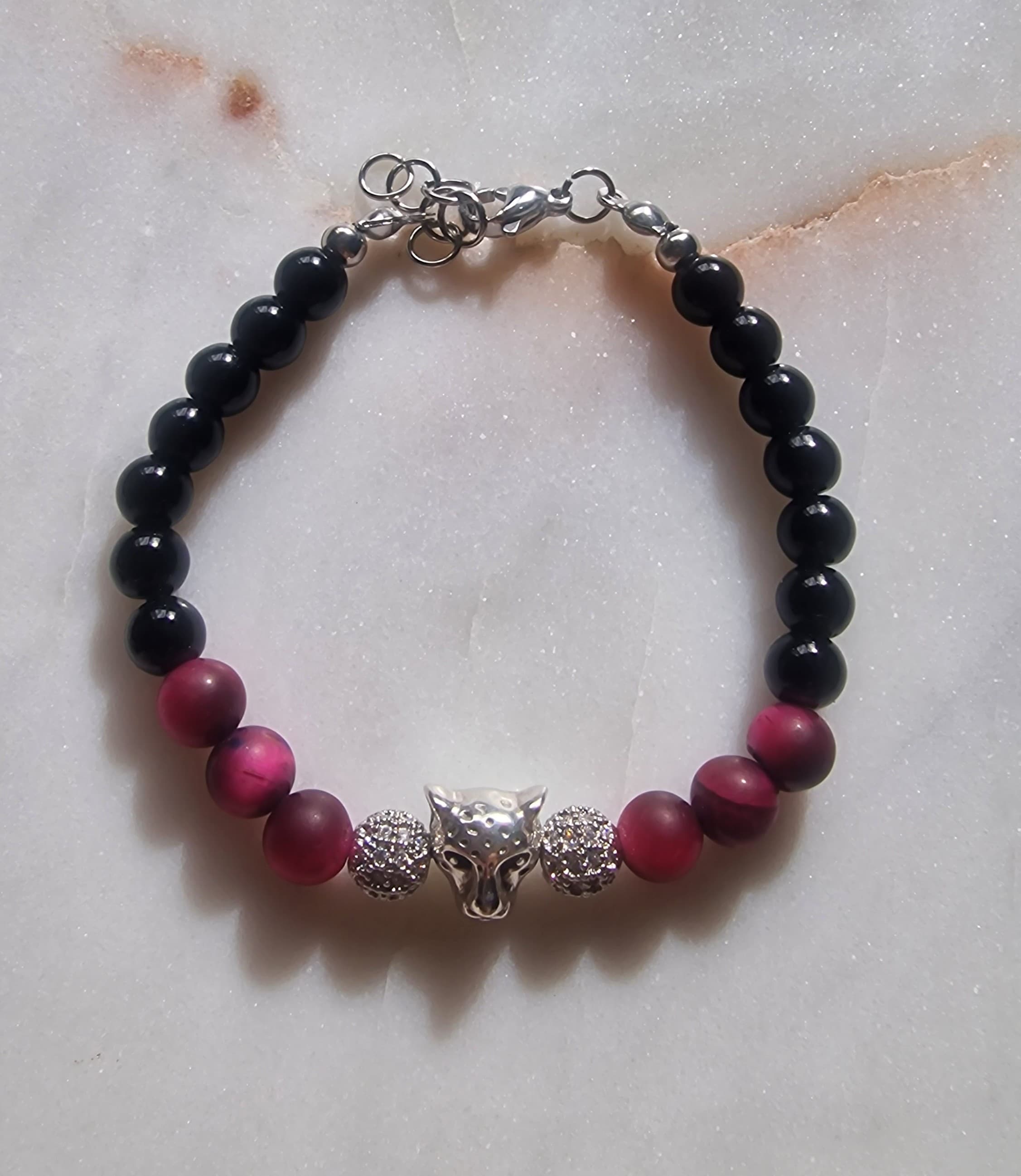black leopard bracelet